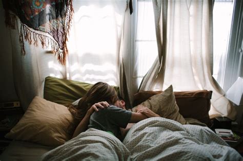 Morning Bed Embrace Tumblr Bed Relationship Couples