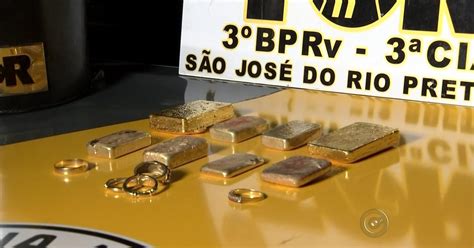 G1 Polícia apreende 1 7 quilo de ouro homem em Poloni SP