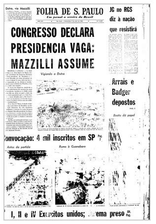 História do Jornal impresso 19 capas de jornais e revistas em 1964 a