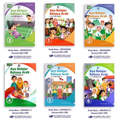 Jual Ori Harga Satuan Buku Teks Ayo Belajar Bahasa Arab K Untuk Sd Mi