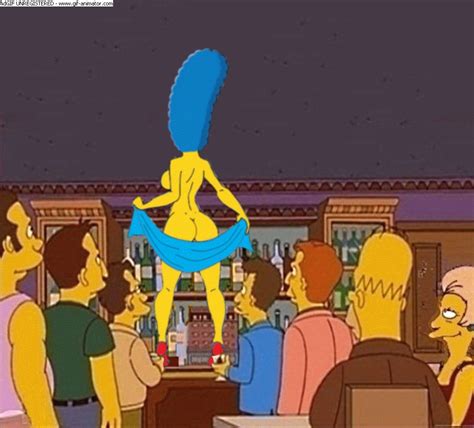 Xbooru Animated Ass Ass Shake Breast Shake Breasts Edna Krabappel