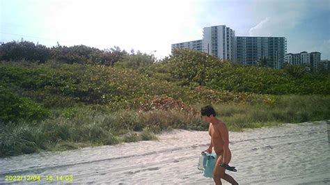 Naked Japanese Daddy Walking On The Beach ThisVid