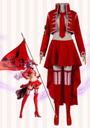 One Piece Belo Betty Red Cosplay Costume