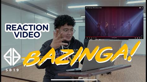 Reaction Video Sb Bazinga Official Mv On Air W Moouxe Youtube