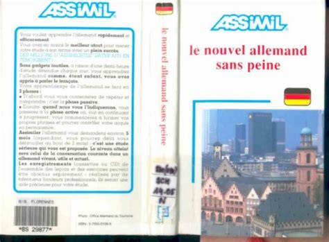 Assimil Le Nouvel Allemand Sans Peine