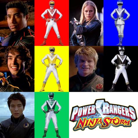 Power Rangers Ninja Storm Rangers