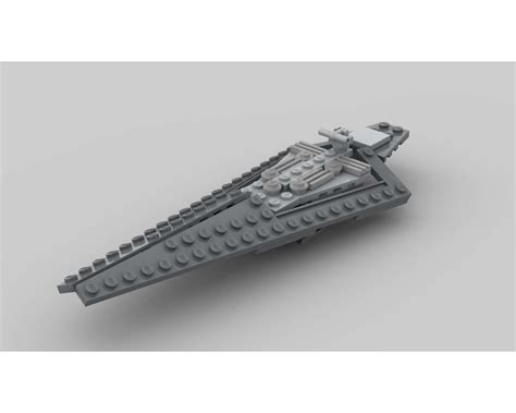 Lego Moc Mini Super Star Destroyer By Rothana Lego Engineering Rebrickable Build With Lego