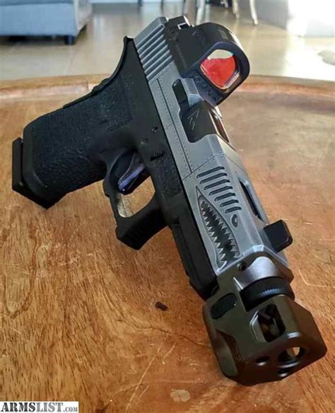 Armslist For Sale Glock 19 Gen 3 P40 Warhawk Custom Rmr Holosun Cut