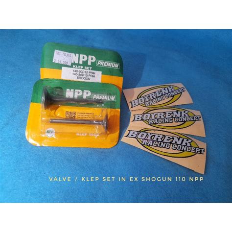 Jual Valve Set Payung Klep In Ex Shogun Npp Boyrenk Racing