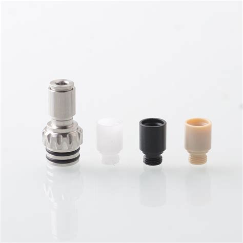 Buy Drip Tip Set For Rda Rta Rdta Atomizer Silver