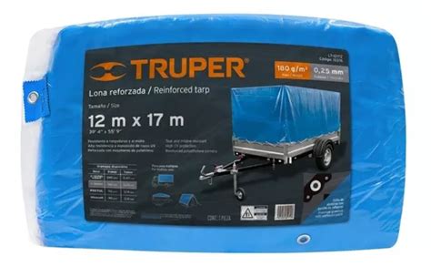 Lona Uso Rudo Reforzada 12 X 17 M Azul Proteccion Uv MercadoLibre