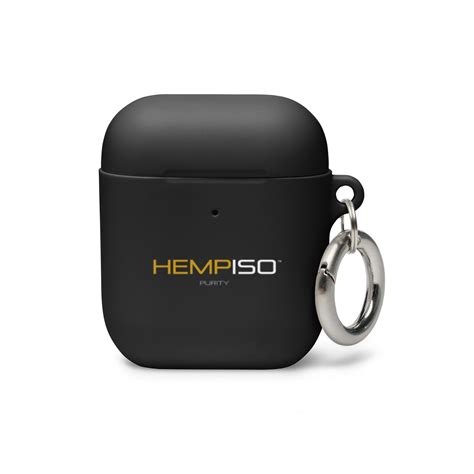 Black Hempiso Airpods Case Hempiso