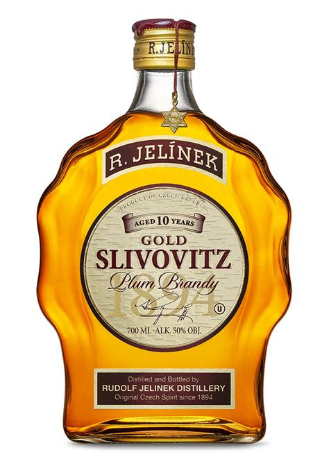 GOLD SLIVOVITZ KOSHER AGED 10 YEARS R JELÍNEK SK