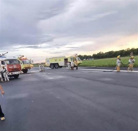 Avión se sale de pista en aeropuerto de Nicaragua sin provocar daños