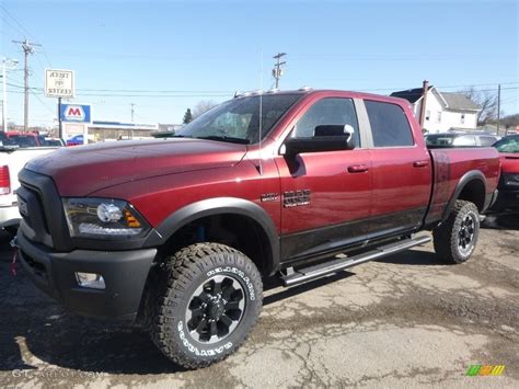 Delmonico Red Pearl 2018 Ram 2500 Power Wagon Crew Cab 4x4 Exterior Photo 125683947