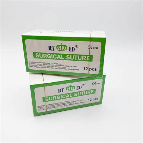 Disposable Surgical Suture Catgut Pga Pgla Silk Nylon Polyester