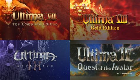 All Ultima games released so far - check prices & availability