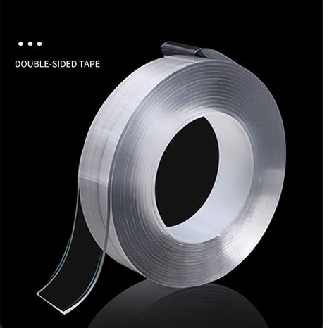 DOUBLE TAPE NANO BENING TRANPARAN 1M 3M 5M DOUBLE TAPE AJAIB ISOLASI