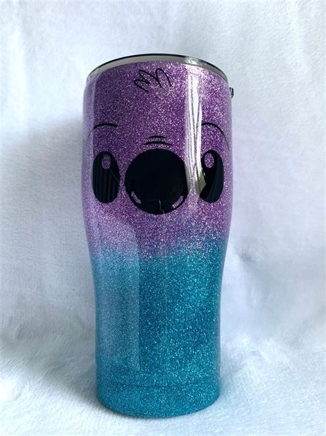 Stitch Tumbler Lilo And Stitch Themed Tumbler Custom Tumbler Cup