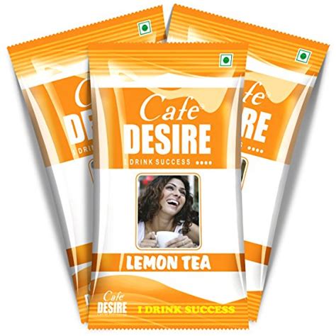 Cafe Desire Instant Lemon Tea Premix 20 X 15 Gms OMGTricks