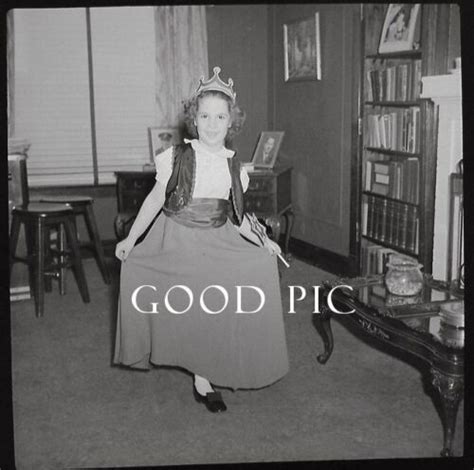 Jk E Vintage Amateur Photo Negative Girl In Costume Ebay