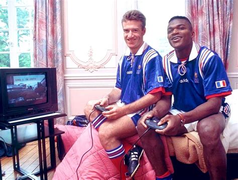 Foot Multiple On Twitter Desailly Deschamps Ce Duo Damis Parti De