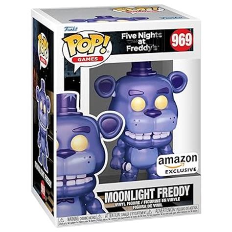 Funko Pop Five Nights At Freddys Moonlight Freddy 969 Exclusivo Moça Do Pop Funko Pop é Aqui