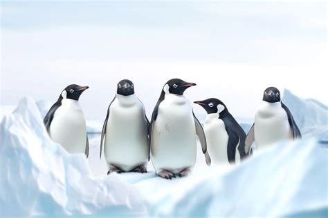 Penguins animal wildlife nature remix, | Premium Scene Creator - rawpixel