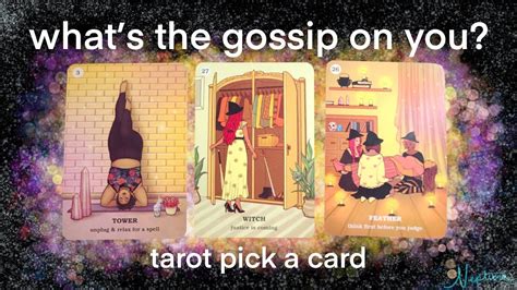 What S The Gossip On You Tarot Pick A Card Reading Youtube