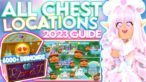 EVERY CHEST IN 2023 ROYALE HIGH 6000 DIAMONDS ACCESSORIES ROBLOX