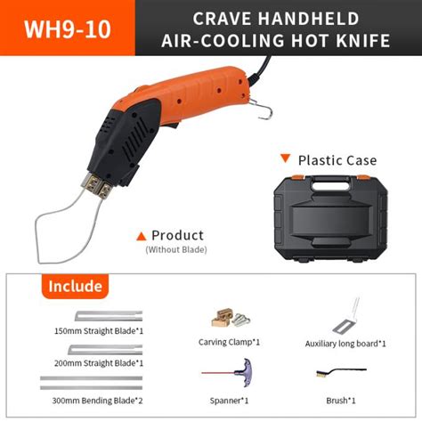 W Handheld Air Cooling Hot Knife For Foam Sculpture
