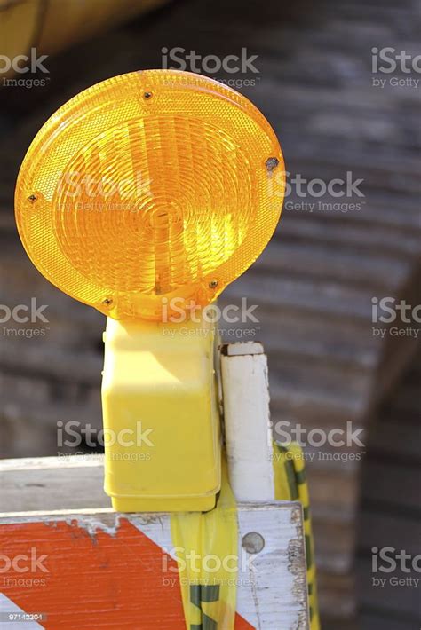 Barricade At Construction Site Stock Photo - Download Image Now ...