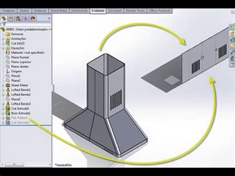 Tutorial Solidworks De Chapa Met Lica Sheet Metal Solidworks Robin