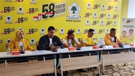 Rayakan Hut Ke Golkar Bakal Gelar Jalan Sehat Hingga Konsolidasi