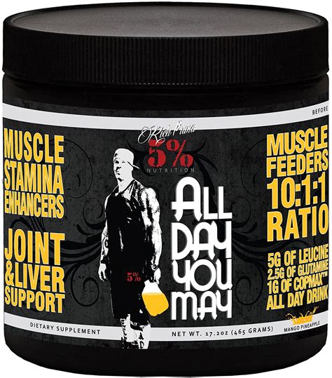 Rich Piana 5 Nutrition Alldayyoumay Growth And Full Body Recovery