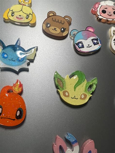 Anime Poke Eeveelution Pin Eevee Umbreon Flareon Leafeon Etsy