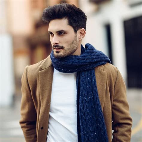 How To Wear A Scarf Men Different Styles Of Scarf For Men