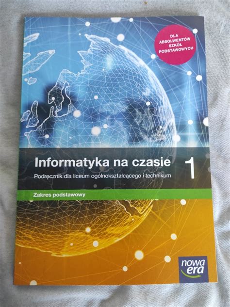 Podr Cznik Do Informatyki Informatyka Na Czasie Zamo Kup Teraz