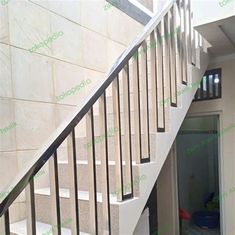 Jual Railing Tangga Stainless Steel Reling Tangga Stainless Steel