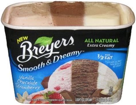 On Second Scoop Ice Cream Reviews Breyers The Fat Vanilla