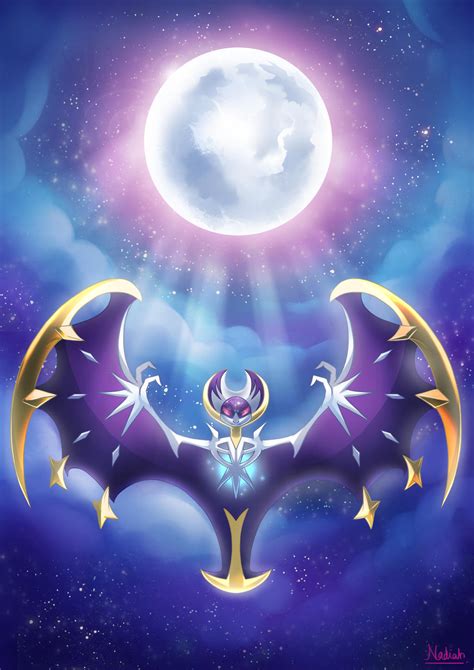 Pokemon Moon Legendary Lunaala By Kisetsukaze On Deviantart