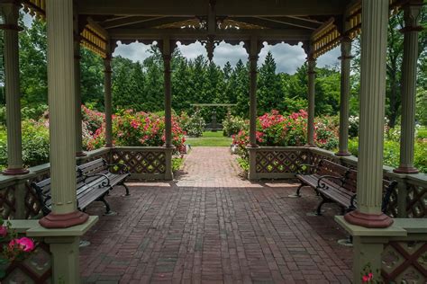 Roger Williams Park Rose Garden Providence Rhode Island Usa Park