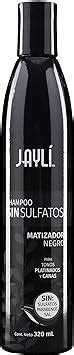 Shampoo Matizador Negro Platinado Sin Sal Sulfatos Jayli Ml