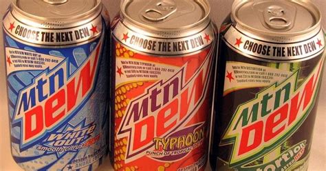 Every Flavor of Mountain Dew, Ranked from Delicious to Gross