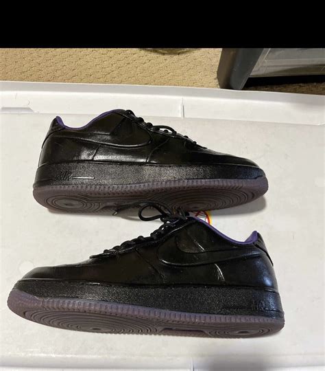 Rare Nike Kobe Air Force Low Supreme Vt Bryant Black Mamba