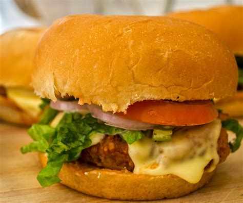 Chicken Breast Tender Burgers With Homemade Brioche Buns