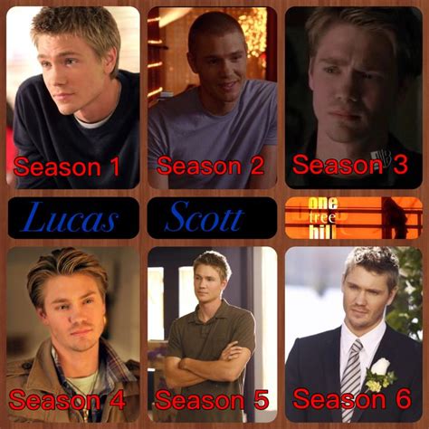 Lucas Scott Transformation In One Tree Hill What Seasons Your Favorite