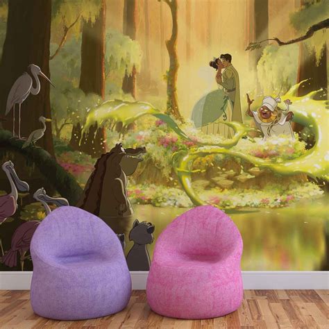 Disney Princesses Tiana Frog Kiss Fotobehang Behang Bestel Nu Op