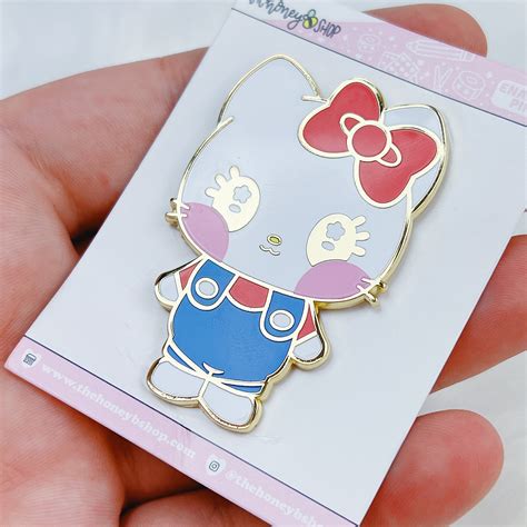 Hello Kitty Enamel Pin Thehoneybshop