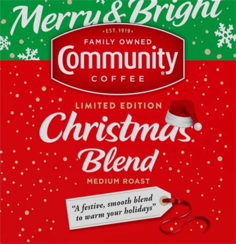 Community Coffee® Holiday Blend Medium Roast K Cup Coffee Pods 10 Ct